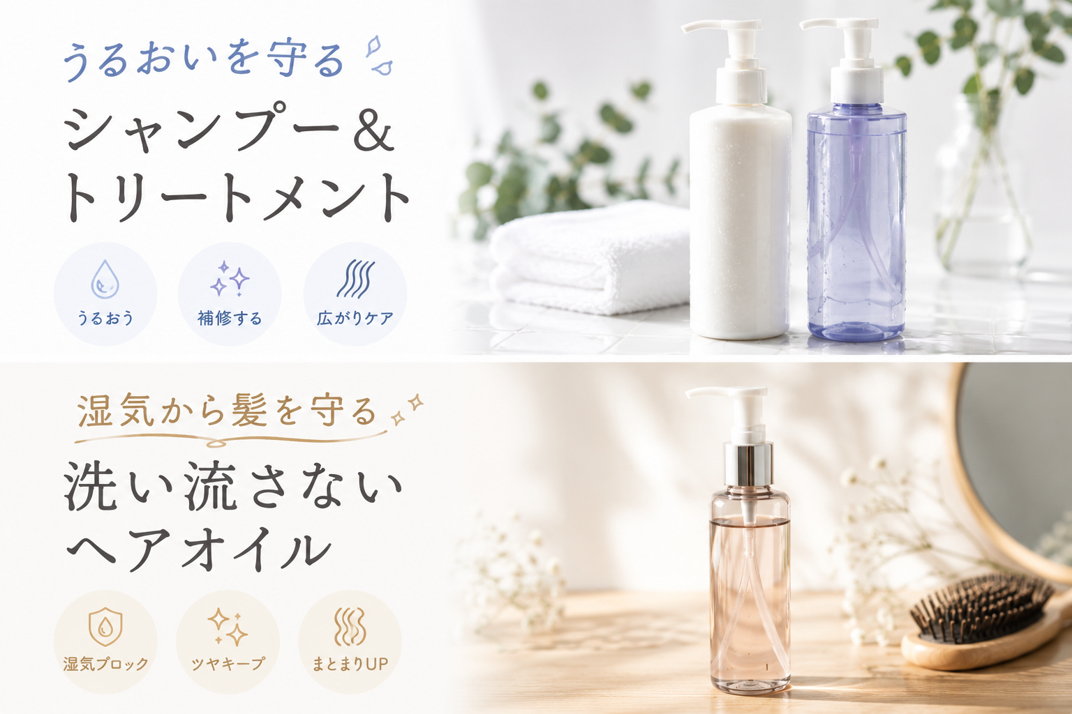 Hair care for humidity in the rainy season